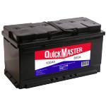 Аккумулятор автомобильный QUICK MASTER ST 6СТ-100 L (R)-(0) 800A 353*175*190 для asia motors