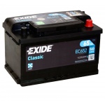 Аккумулятор EXIDE Classic EC652 65Ah 540A для chevrolet