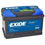 Аккумулятор EXIDE Excell EB712 71Ah 670A для plymouth