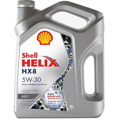Купить Масло моторное Shell Helix HX8 ECT 5W-30 (4 л.) в интернет-магазине Ravta – самая низкая цена