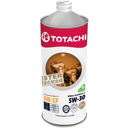 Купить Масло TOTACHI Ultima EcoDrive L Fully Synthetic SN/CF 5W-30 (1л) в интернет-магазине Ravta – самая низкая цена