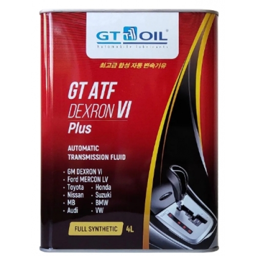 Купить Масло трансмиссионное GT OIL GT ATF Type VI синтетическое 4 л 8809059408520 в интернет-магазине Ravta – самая низкая цена