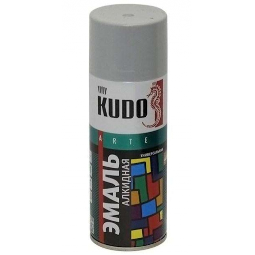 Купить Эмаль аэрозольная универсальная KUDO арт.(KU-1017) светло-серая (0,52л) в интернет-магазине Ravta – самая низкая цена