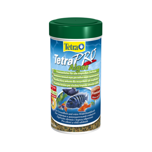 Купить Корм для всех видов  рыб со спирулиной Tetra Pro Algae 250 ml чипсы в интернет-магазине Ravta – самая низкая цена