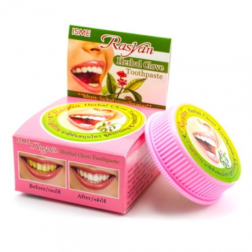 Купить 368101 Зубная паста ISME травяная гвоздичная, 25гр в интернет-магазине Ravta – самая низкая цена
