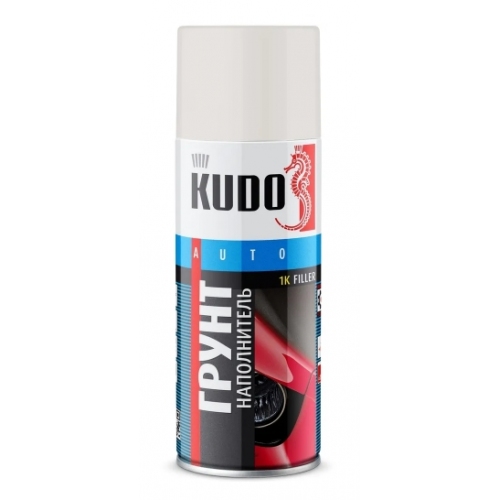 Купить KU-2204 Kudo Грунт  наполнитель 1 К акриловый (белый) (520мл)  в интернет-магазине Ravta – самая низкая цена