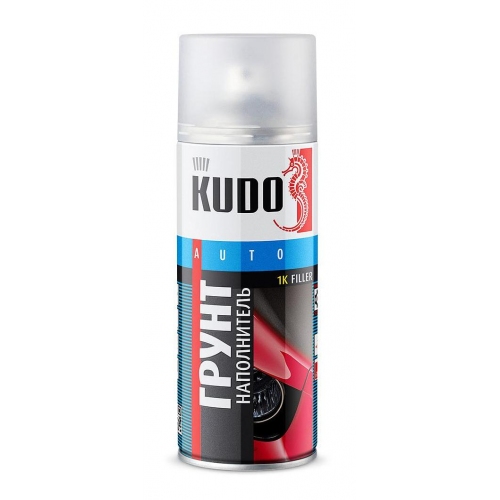 Купить KU-2202 Kudo Грунт  наполнитель 1 К акриловый красно-коричневый) (520мл)  в интернет-магазине Ravta – самая низкая цена