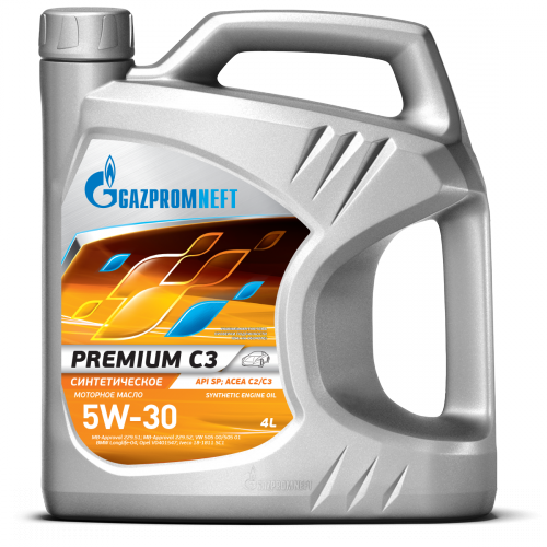 Купить Масло моторное Gazpromneft Premium C3 5W-30 (4л) в интернет-магазине Ravta – самая низкая цена
