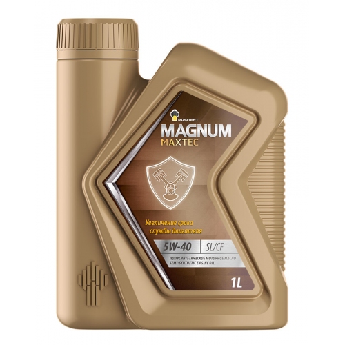Купить Масло моторное ROSNEFT Magnum Maxtec 5W-40 (1л) в интернет-магазине Ravta – самая низкая цена