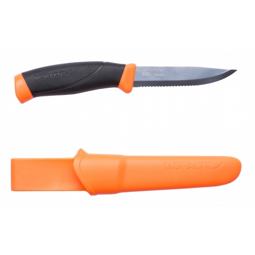 Купить Нож Mora Companion FS нержавеющая сталь, лезвие с зазубринами 104мм/2,5мм в интернет-магазине Ravta – самая низкая цена