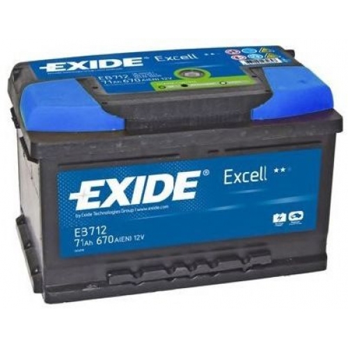Купить Аккумулятор EXIDE Excell EB712 71Ah 670A в интернет-магазине Ravta – самая низкая цена