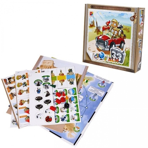 Купить Радуга. 33 Столицы. (игра для детей из бумаги и картона) арт.С-904 в интернет-магазине Ravta – самая низкая цена