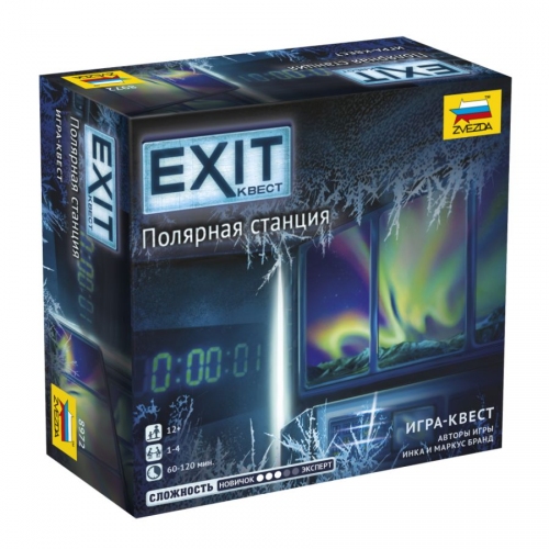 Купить Зв.8972 Настольная игра "Exit Квест. Полярная станция" в интернет-магазине Ravta – самая низкая цена