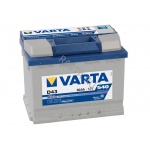 Аккумулятор Varta Blue Dynamic 60Ач (левая) (560 127 054) для mega