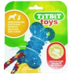 TiTBiT Косточка жевательная (игрушка для собак) 10см - 000748