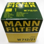 W712/21 MANN-FILTER Масляный фильтр