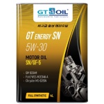 Масло моторное GT OIL GT Energy SN 5W-30 синтетическое 4 л 8809059407257