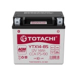 АКБ TOTACHI MOTO YTX14-BS 14 а/ч R AGM  аккумуляторы