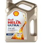 Масло Shell Helix Diesel Ultra 5w-40 (4л.)  синтетическое (синтетика)