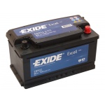 Аккумулятор EXIDE Excell EB802 80Ah 700A для hobbycar