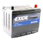 Аккумулятор EXIDE Premium EA754 75Ah 630A для hobbycar