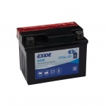 Мото аккумулятор EXIDE ETX4L-BS 3Ah 50A для piaggio