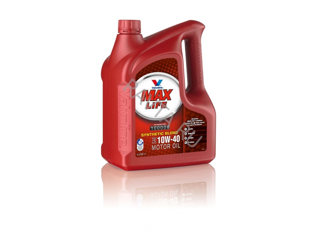 Масло valvoline 10w 40 maxlife для каких двигателей