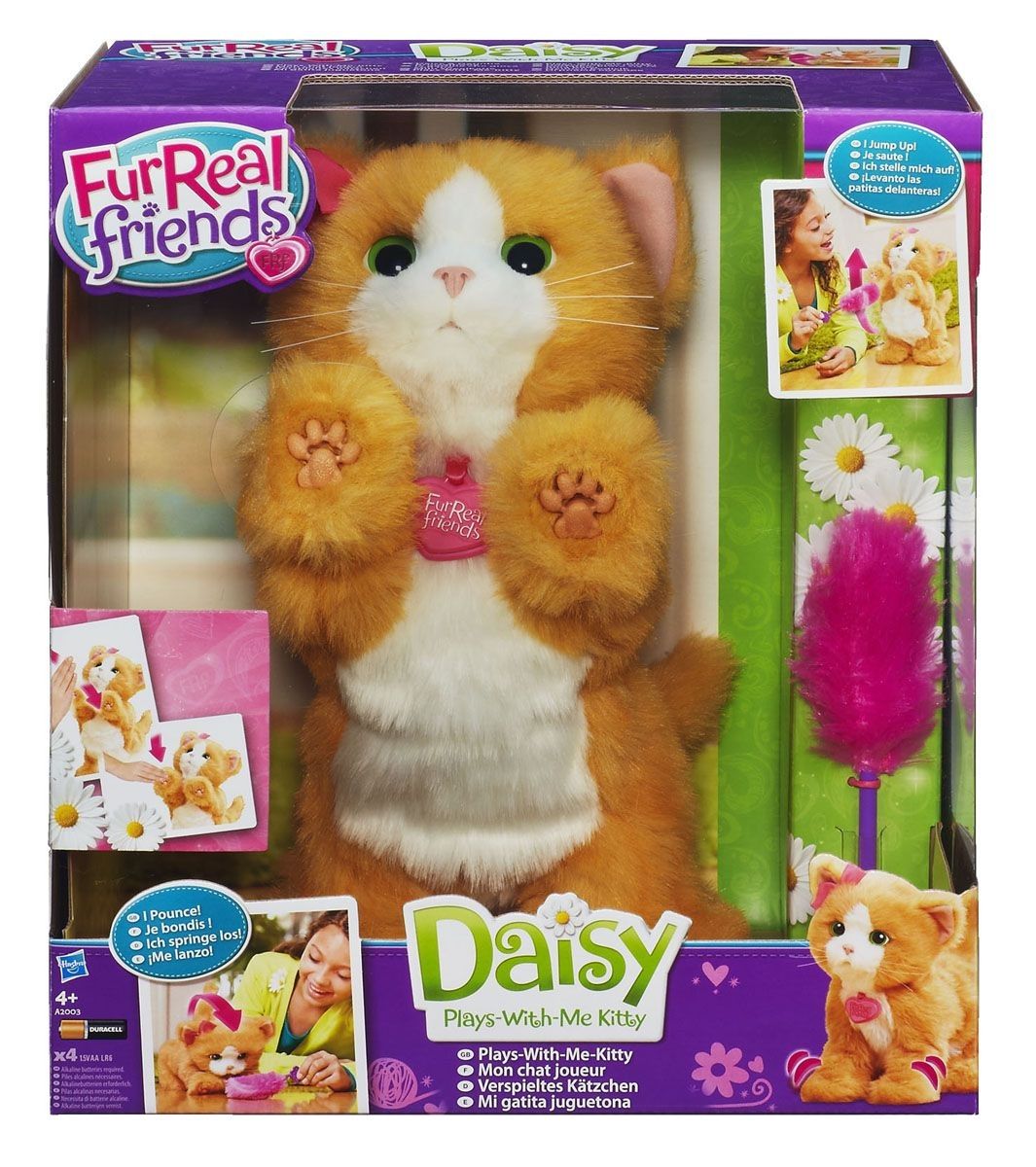 Интерактивный Котенок Игривый Дэйзи Furreal Friends, Hasbro A2003: цена,  описание, отзывы