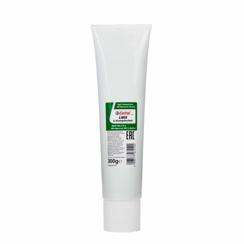 Пластичная смазка CASTROL LMX Li-Komplexfett (0.3кг): цена, описание ...