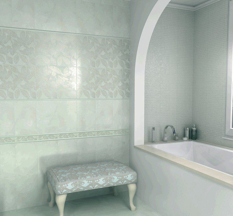 Дизайн ванной с плиткой керама марацци