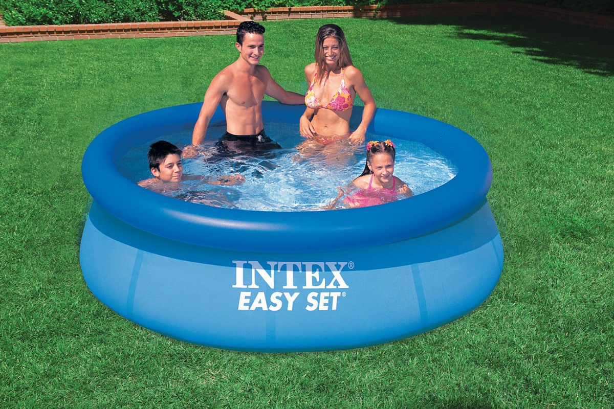 Бассейн надувной Intex easy Set 28143np, 396х84 см