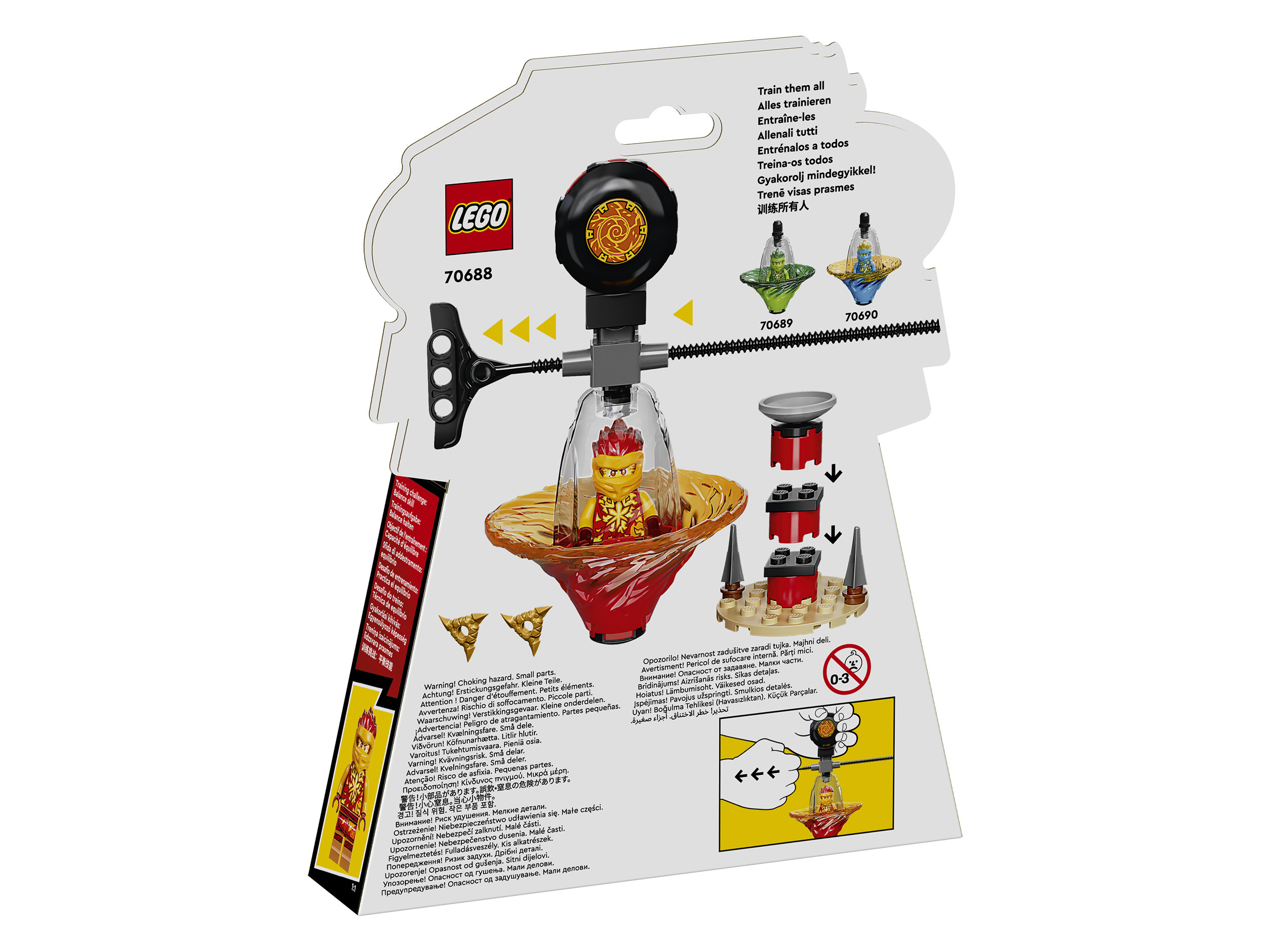 Конструктор LEGO Ninjago Обучение кружитцу ниндзя Кая 70688: цена,  описание, отзывы