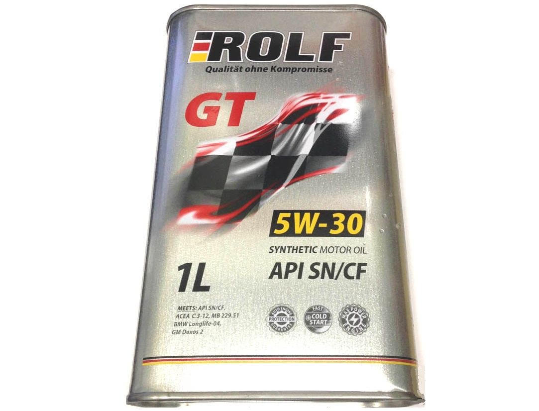 Масло 5w30 с4. Rolf gt 5w-30. Синтетическое моторное масло Rolf gt 5w-30 SN/CF, 4 Л. Масло РОЛЬФ 5w30 синтетика. Rolf gt 5w30 SN/CF синт. 1л.