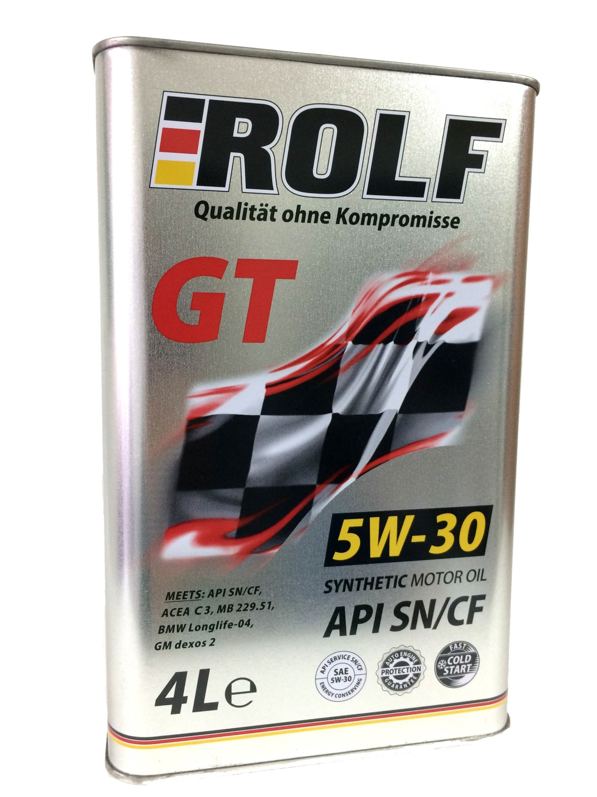 Купить Масло моторное ROLF GT 5W-30 SN/CF (4л): цена, описание, отзывы