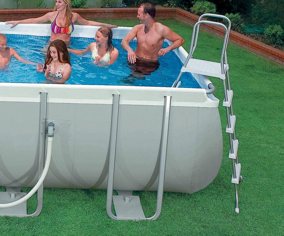 Бассейн Ультра, Каркасный, прямоугольный Intex (интекс) 732х366х132см ...