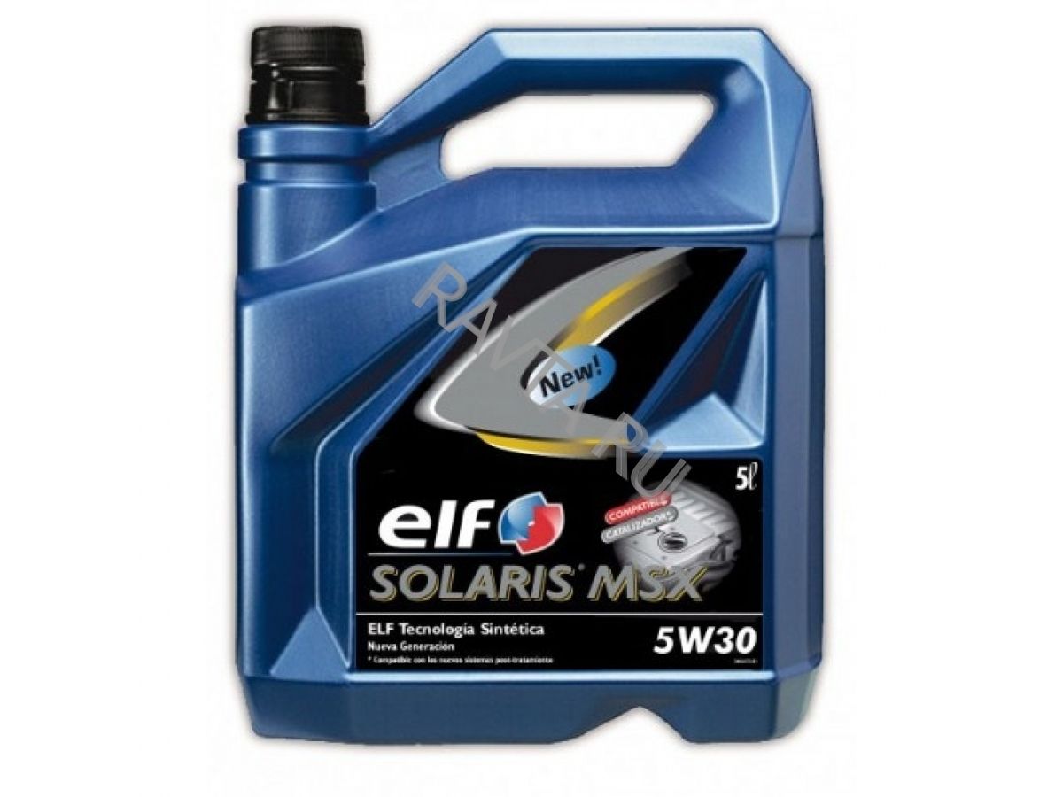 Elf Solaris Dpf 5w 30 Motoröl Im 5 Ltr Kanister Масло Elf SOLARIS MSX 5W 30 (Low SAPs) (5л): цена, описание, отзывы