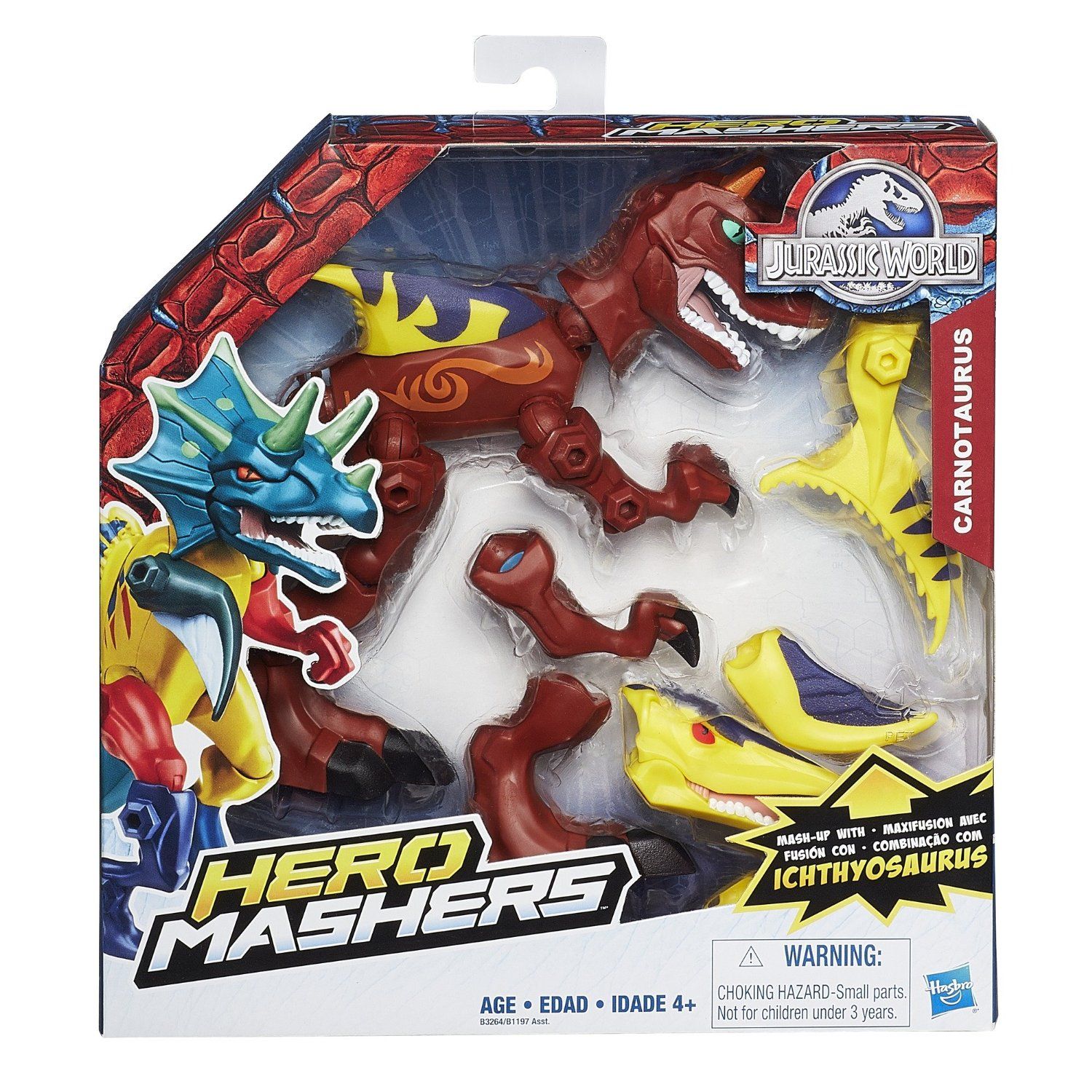 Фигурка Разборная Улучшенная Динозавр В Ассортименте Hero Mashers, Hasbro  B1197: цена, описание, отзывы