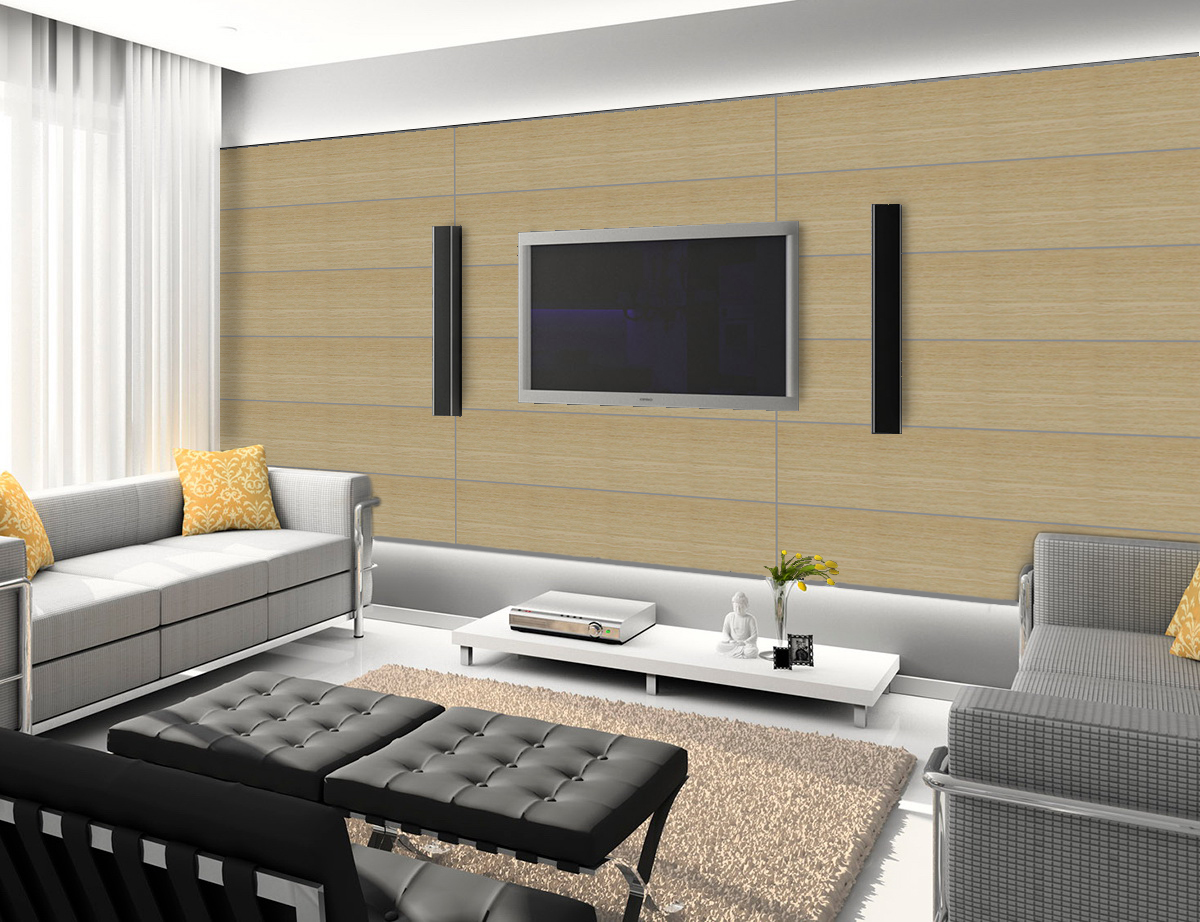 Стеновая панель Lazashpan шпон файн-лайн Дуб 607 S радиальный 1200*300мм LZ-FL121203003100000 шт