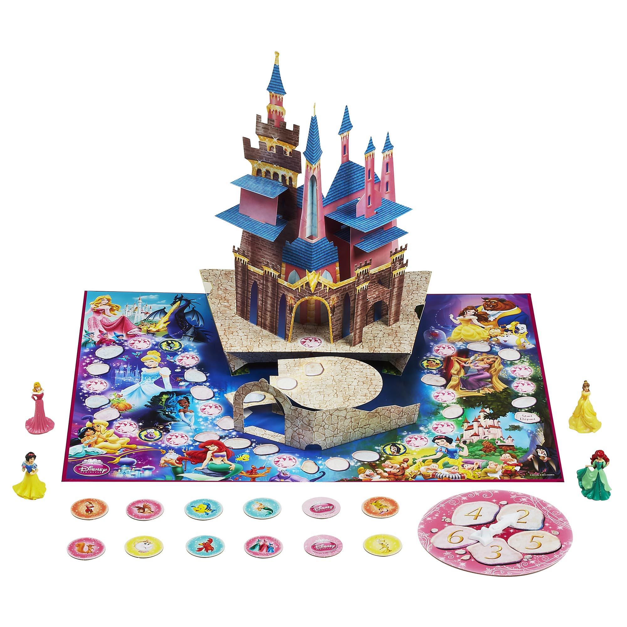 Замок принцессы игра. Disney Princess Hasbro замок Мэджик. Hasbro Pop-up Magic Волшебный замок. Настольная игра замок принцесс Дисней Hasbro. Настольная игра принцессы Диснея замком.