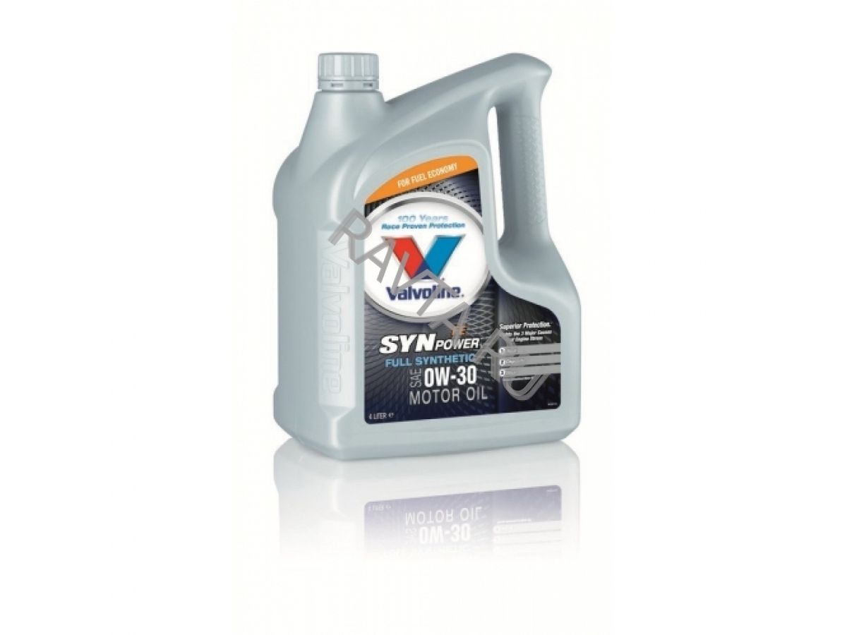 Масло Valvoline SYNPOWER FE 0W 30 (4л): цена, описание, отзывы