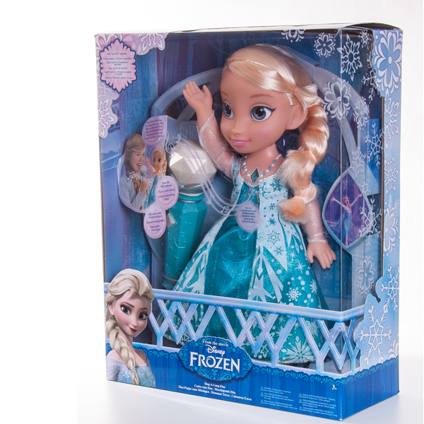Плюшевые мягкие пощие куклы Эльза или Анна из мультфильма Холодное Сердце Frozen