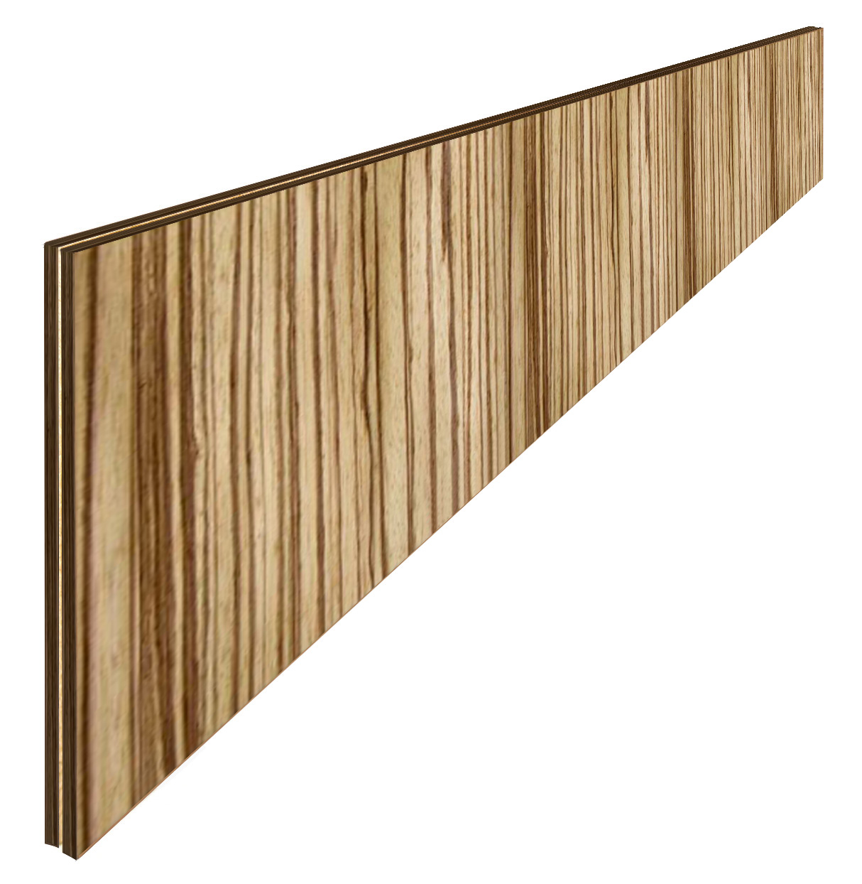 Стеновая панель Lazashpan шпон натуральный Зебрано 1200*300мм LZ-NL121203001000000 шт