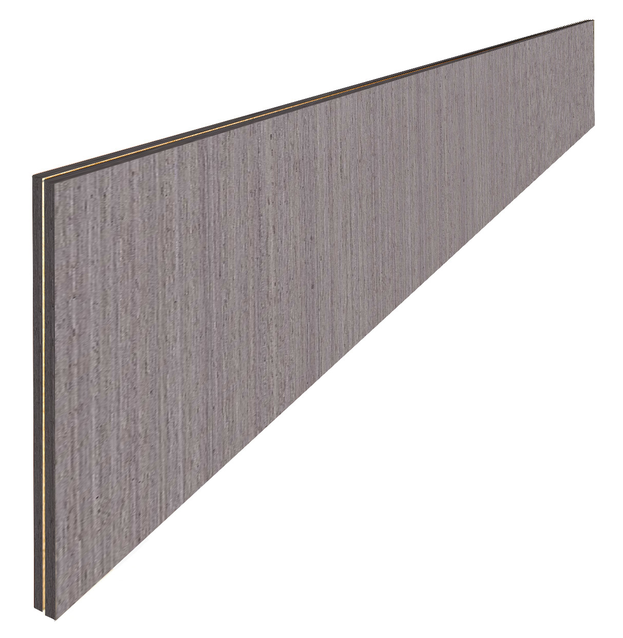 Стеновая панель Lazashpan шпон файн-лайн Дуб 1 Q радиальный (серый) 1200*600мм LZ-FL121206002200000 шт