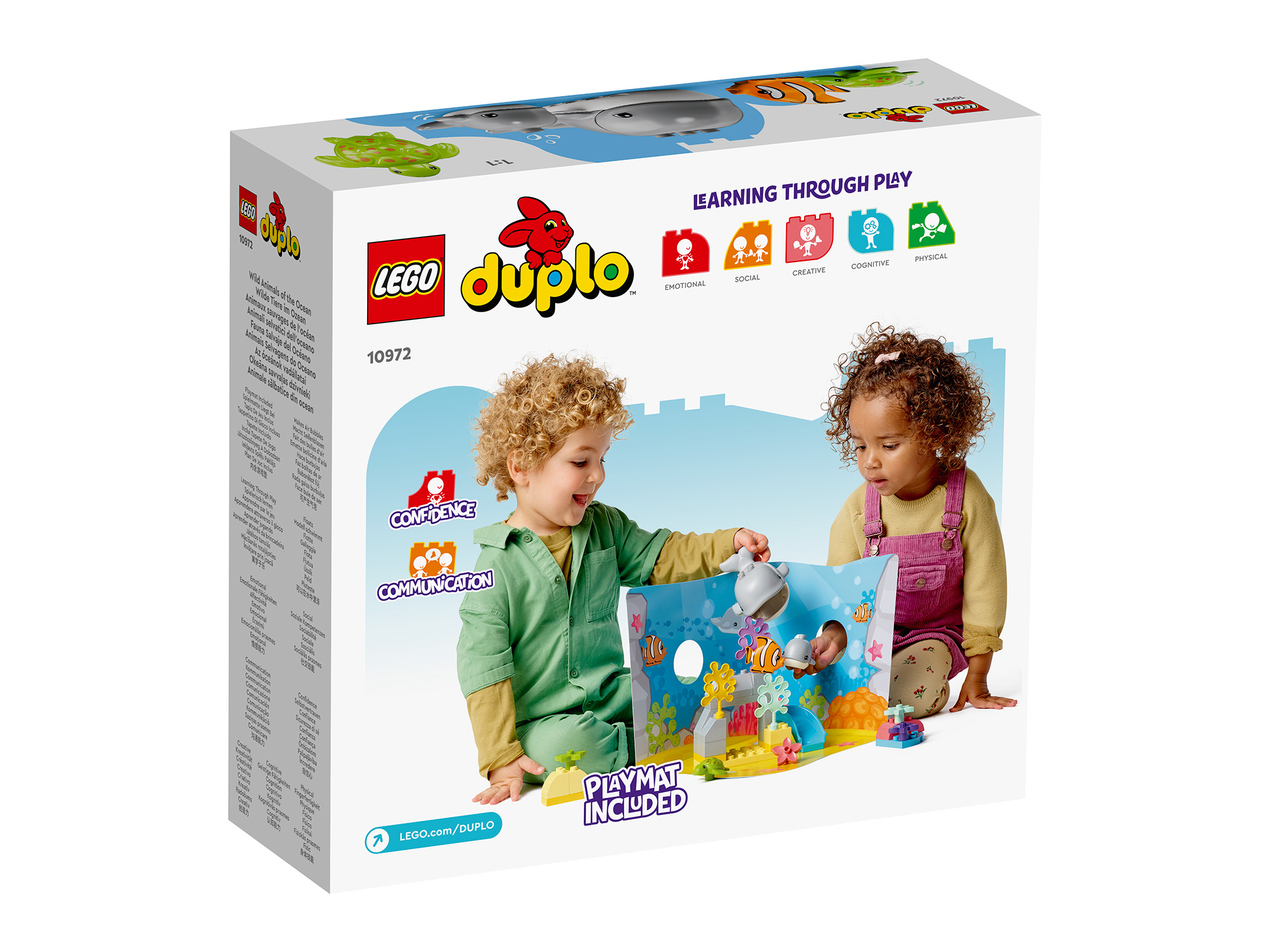 Конструктор LEGO DUPLO Обитатели океана 10972: цена, описание, отзывы