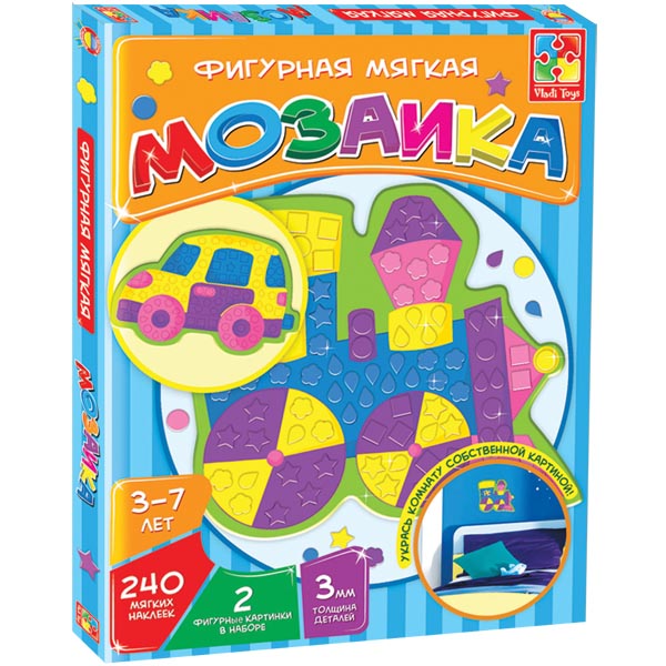 Машина из мозаики