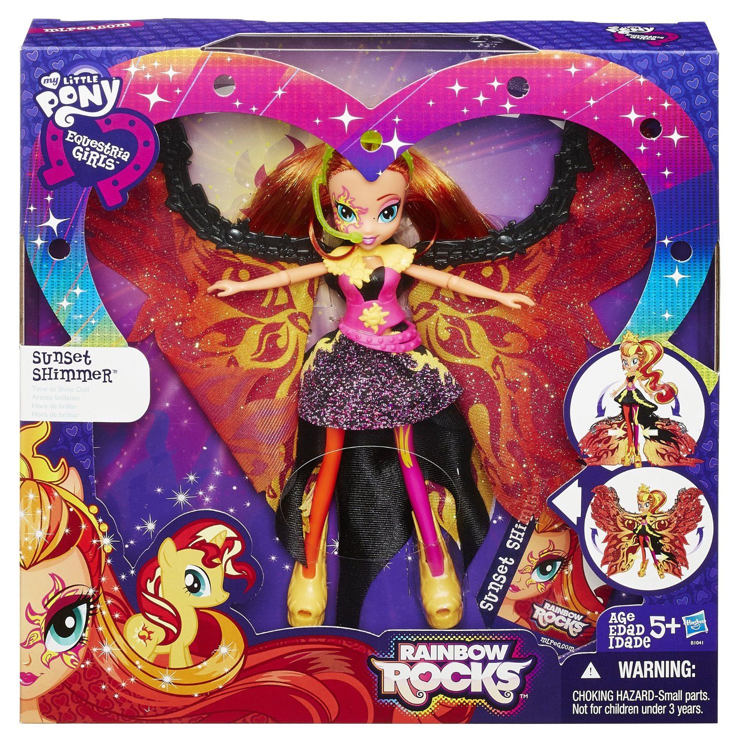 Куклы Сансет Шиммер My Little Pony, Hasbro B1041: цена, описание, отзывы