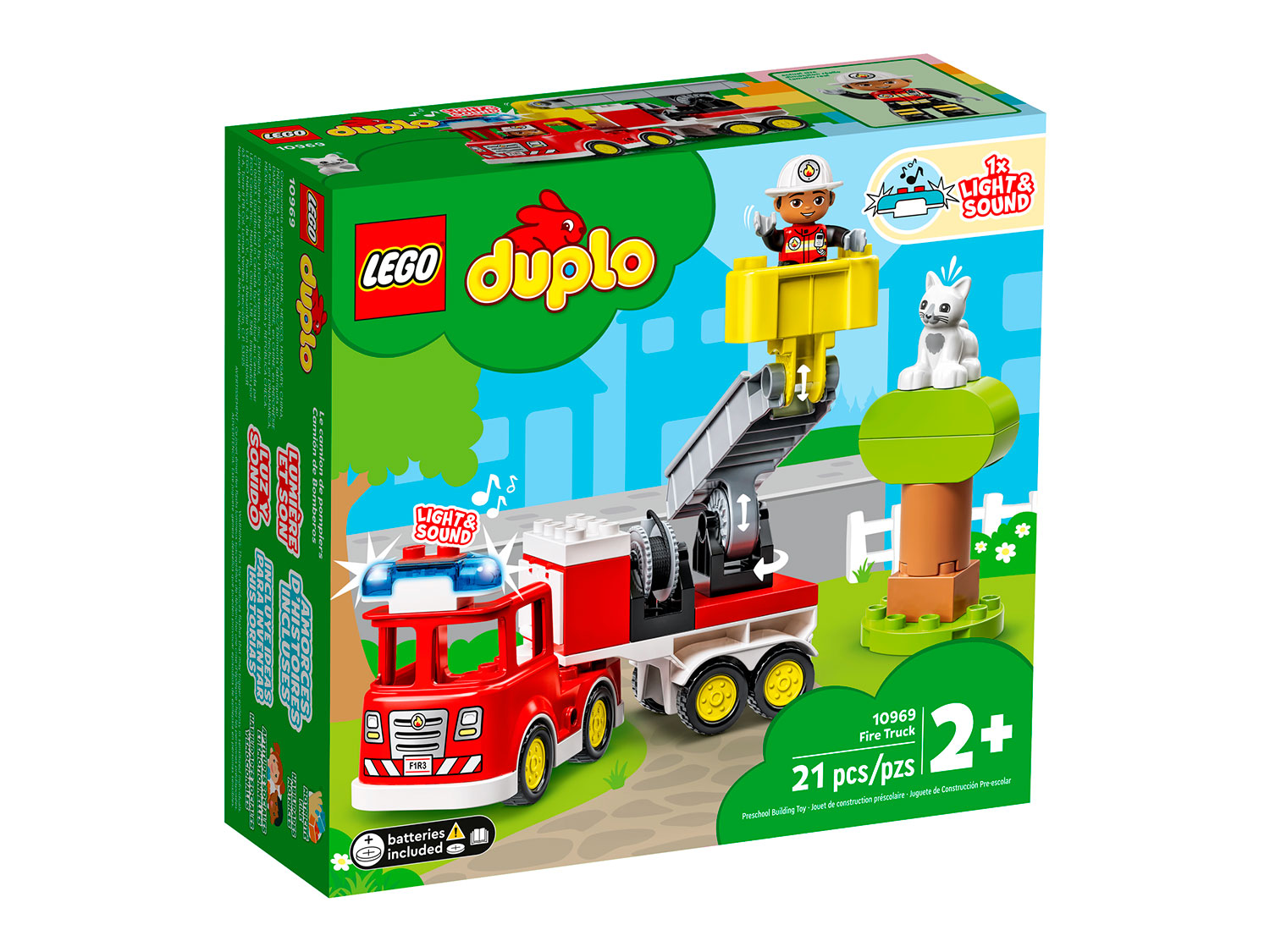 Конструктор LEGO DUPLO Пожарная машина 10969: цена, описание, отзывы