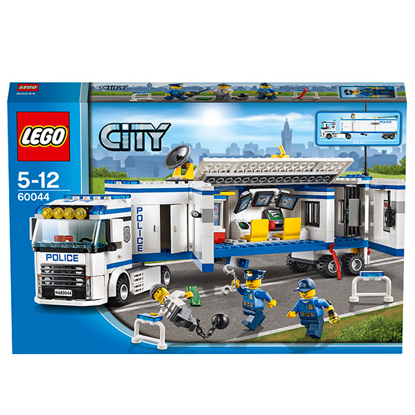 Конструктор Лего Сити (Lego City) Выездной отряд полиции, Lego 60044 ...