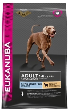 Eukanuba Для взрослых собак крупных пород с ягненком и рисом (Adult Large Breed Lamb & Rice) 02003 12кг от Ravta Eukanuba Для взрослых собак крупных пород с ягненком и рисом (Adult Large Breed Lamb & Rice) 02003 12кг от Ravta