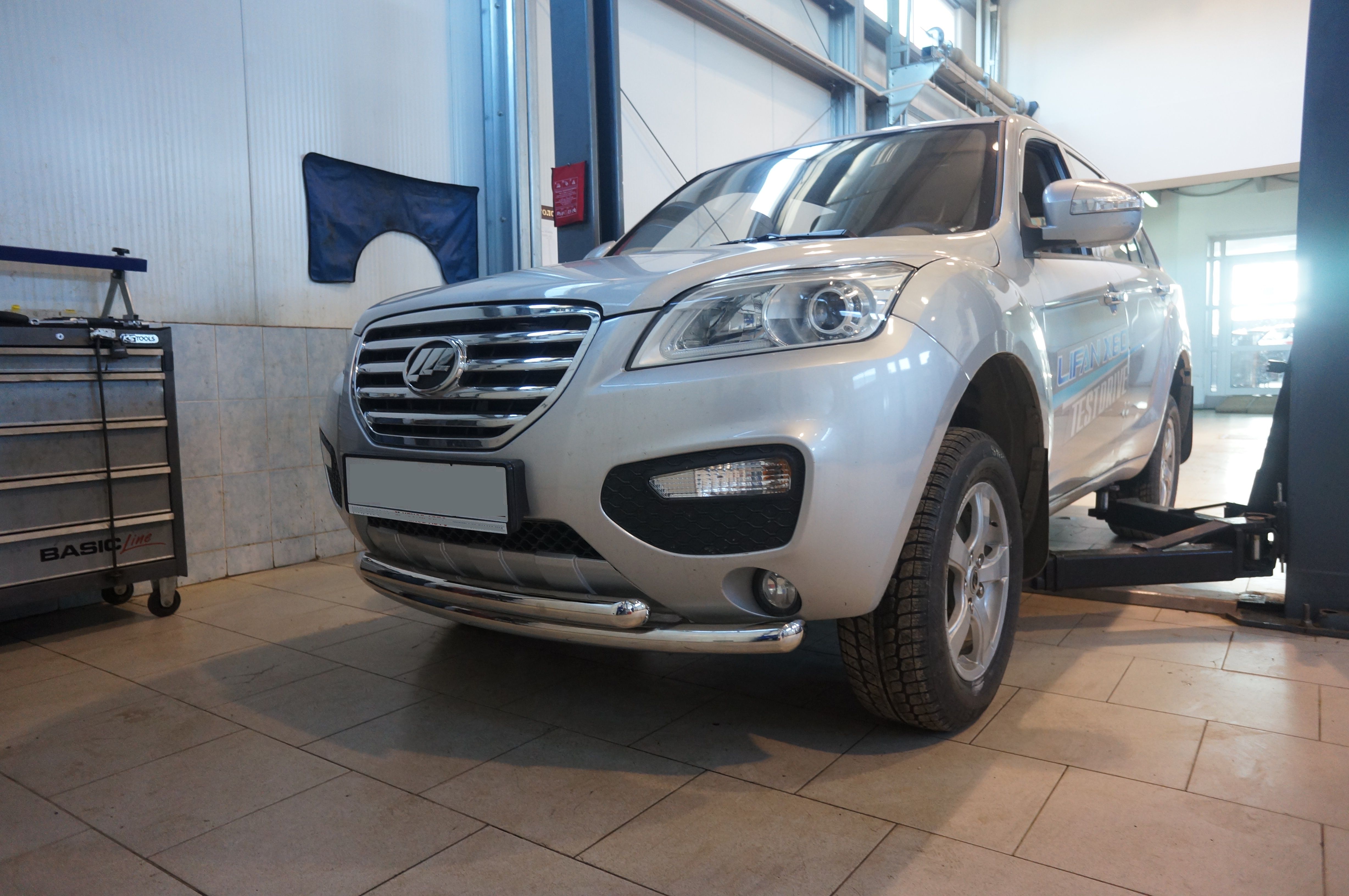 Бампер lifan x60 fl